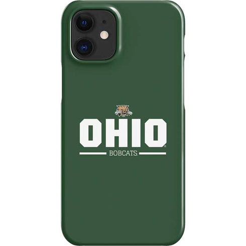 Ohio University Ohio Bobcats Logo iPhone 12 Mini Lite Case