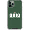 Ohio University Ohio Bobcats Logo iPhone 12 Pro Clear Case