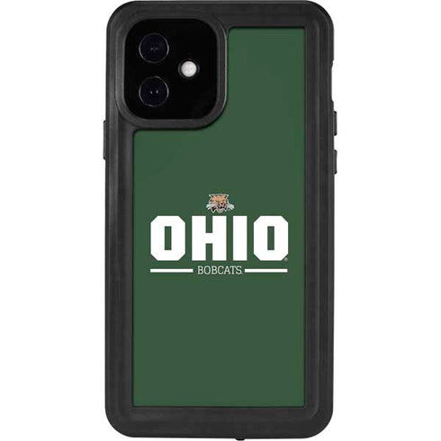 Ohio University Ohio Bobcats Logo iPhone 12 Waterproof Case