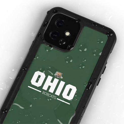 Ohio University Ohio Bobcats Logo iPhone 12 Waterproof Case