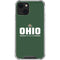 Ohio University Ohio Bobcats Logo iPhone 13 Mini Clear Case