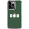 Ohio University Ohio Bobcats Logo iPhone 13 Pro Clear Case