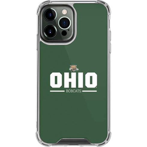 Ohio University Ohio Bobcats Logo iPhone 13 Pro Max Clear Case