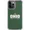Ohio University Ohio Bobcats Logo iPhone 13 Pro Max Clear Case