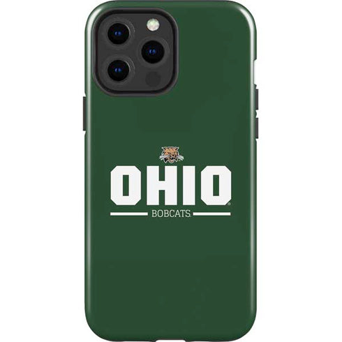 Ohio University Ohio Bobcats Logo iPhone 13 Pro Max Impact Case