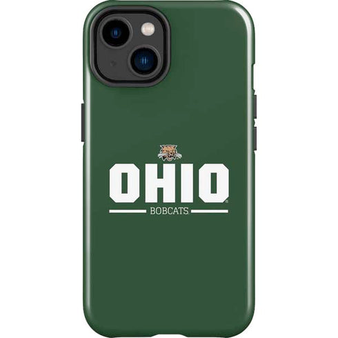 Ohio University Ohio Bobcats Logo iPhone 15 Plus Impact Case