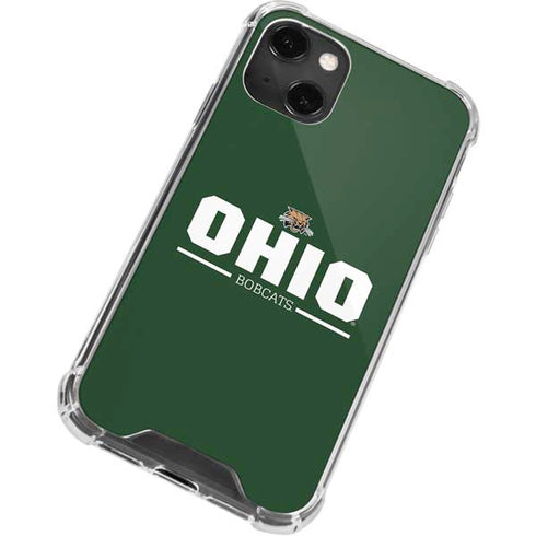 Ohio University Ohio Bobcats Logo iPhone 14 Plus Clear Case