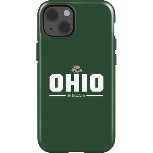 Ohio University Ohio Bobcats Logo iPhone 14 Impact Case