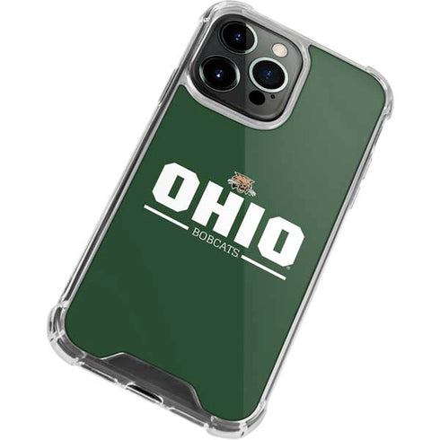 Ohio University Ohio Bobcats Logo iPhone 14 Pro Clear Case