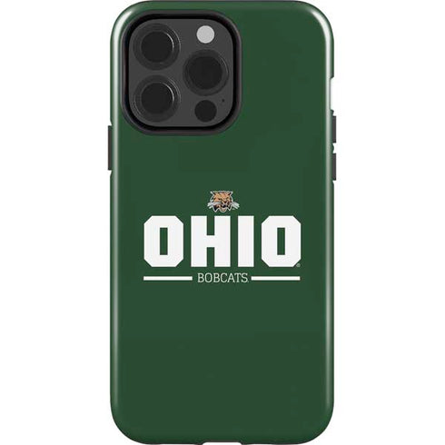 Ohio University Ohio Bobcats Logo iPhone 15 Pro Impact Case