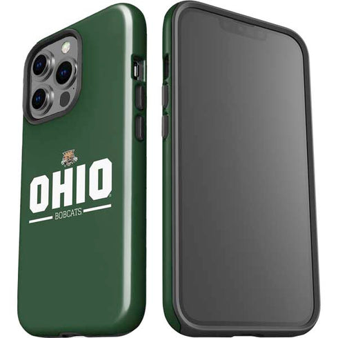 Ohio University Ohio Bobcats Logo iPhone 14 Pro Impact Case