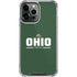 Ohio University Ohio Bobcats Logo iPhone 14 Pro Max Clear Case
