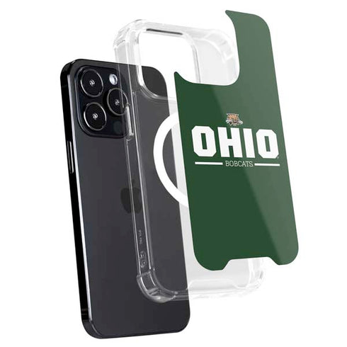 Ohio University Ohio Bobcats Logo iPhone 15 Pro Max MagSafe Case