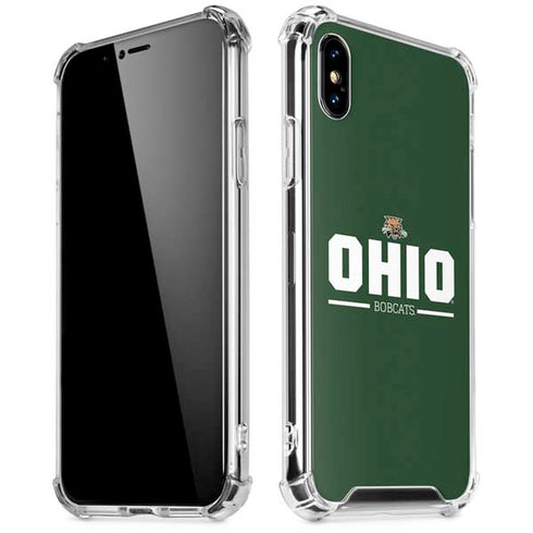 Ohio University Ohio Bobcats Logo iPhone XS Max Clear Case