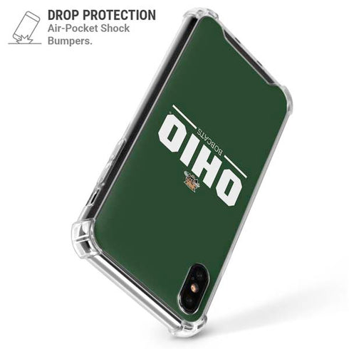 Ohio University Ohio Bobcats Logo iPhone XS Max Clear Case