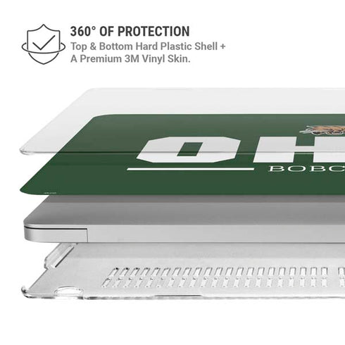 Ohio University Ohio Bobcats Logo MacBook Pro 13in (2020) Case plus Skin