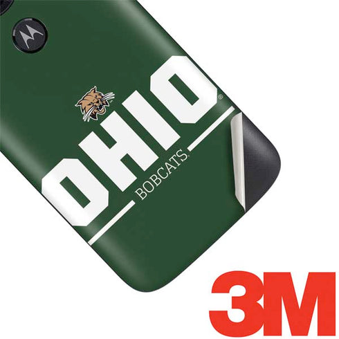 Ohio University Ohio Bobcats Logo Moto E5 Play Skin