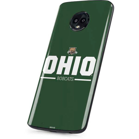Ohio University Ohio Bobcats Logo Moto G6 Skin