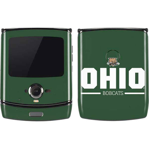 Ohio University Ohio Bobcats Logo Motorola RAZR Skin