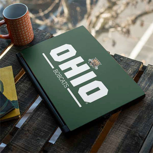 Ohio University Ohio Bobcats Logo MSI GS65 Stealth Laptop Skin