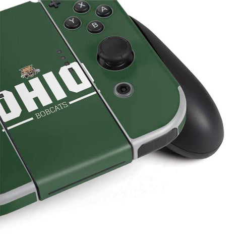 Ohio University Ohio Bobcats Logo Nintendo Switch OLED (2021) Skin