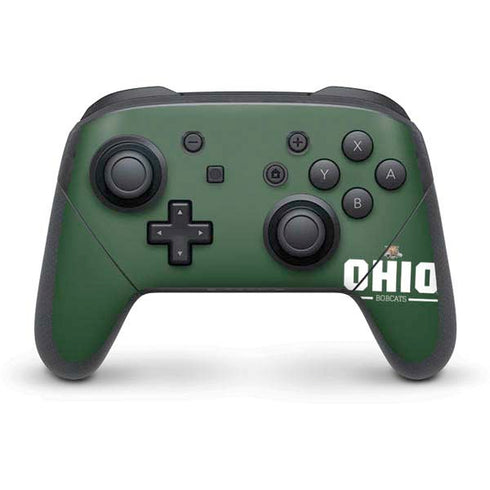 Ohio University Ohio Bobcats Logo Nintendo Switch Pro Controller Skin