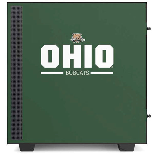 Ohio University Ohio Bobcats Logo NZXT H510 Compact ATX Mid-Tower Case Skin