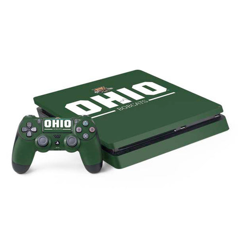 Ohio University Ohio Bobcats Logo PS4 Slim Bundle Skin