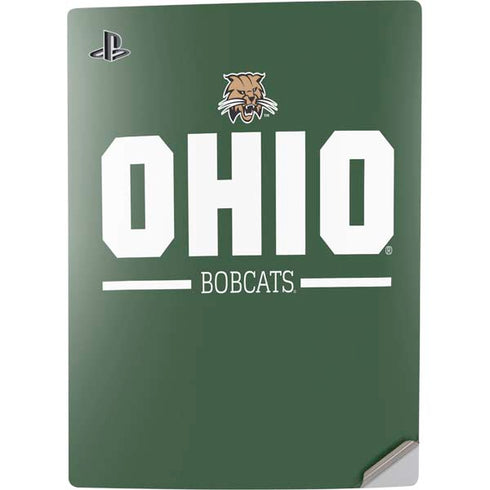 Ohio University Ohio Bobcats Logo PS5 Digital Edition Console Skin