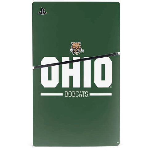 Ohio University Ohio Bobcats Logo PS5 Slim Disk Bundle Skin