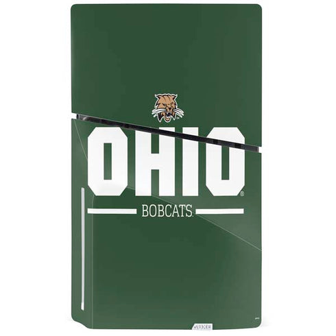 Ohio University Ohio Bobcats Logo PS5 Slim Disk Bundle Skin