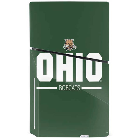 Ohio University Ohio Bobcats Logo PS5 Slim Disk Console Skin