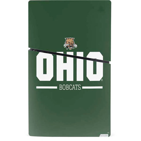 Ohio University Ohio Bobcats Logo PS5 Slim Digital Edition Console Skin