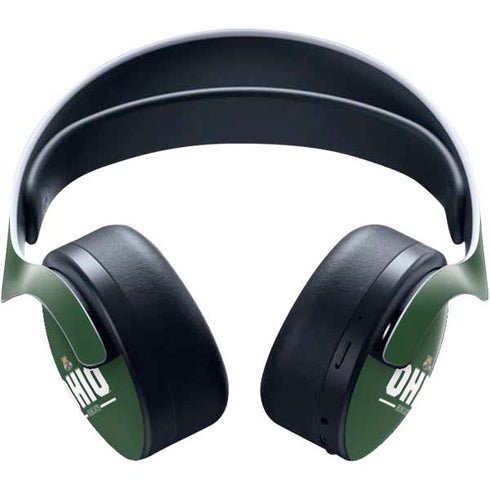 Ohio University Ohio Bobcats Logo PULSE 3D Wireless Headset for PS5 Skin
