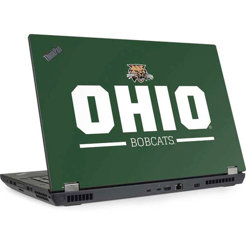 Ohio University Ohio Bobcats Logo Lenovo ThinkPad Skin