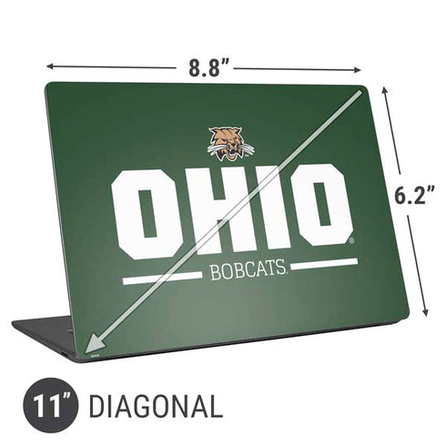 Ohio University Ohio Bobcats Logo Universal Laptop 11in (8.8 x 6.2in) Skin