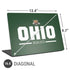 Ohio University Ohio Bobcats Logo Universal Laptop 16.6in (13.4 x 9.7in) Skin