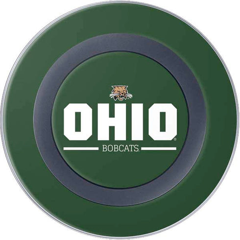 Ohio University Ohio Bobcats Logo Wireless Charger Skin