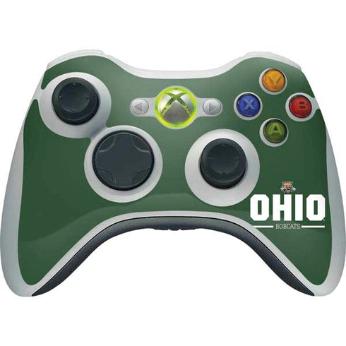 Ohio University Ohio Bobcats Logo Xbox 360 Wireless Controller Skin