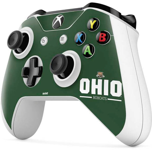 Ohio University Ohio Bobcats Logo Xbox One S All-Digital Edition Bundle Skin
