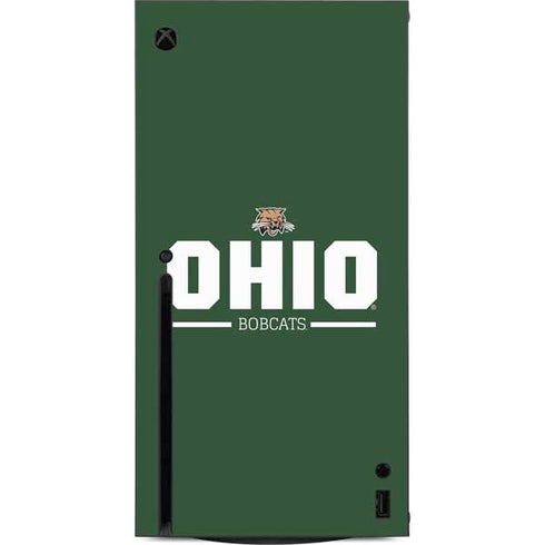 Ohio University Ohio Bobcats Logo Xbox Series X Console Skin