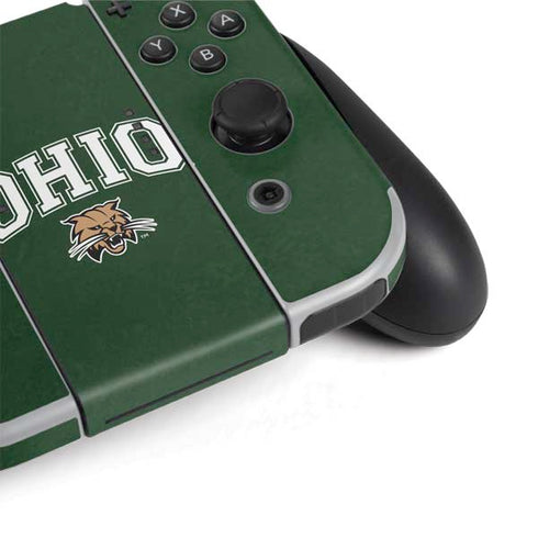 Ohio University Ohio Bobcats Nintendo Switch OLED (2021) Skin