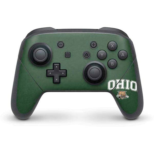 Ohio University Ohio Bobcats Nintendo Switch Pro Controller Skin