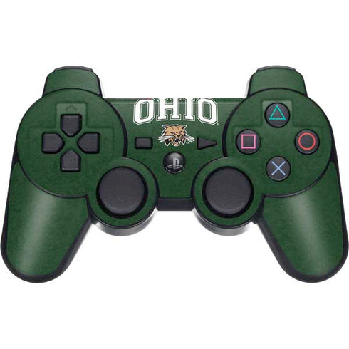 Ohio University Ohio Bobcats PS3 Dual Shock wireless controller Skin