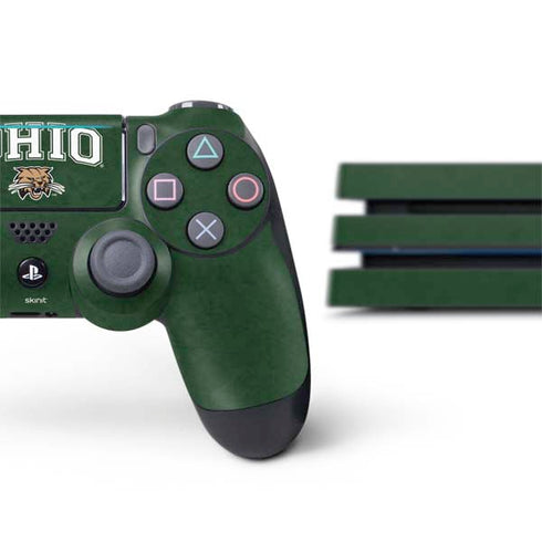 Ohio University Ohio Bobcats PS4 Pro Bundle Skin