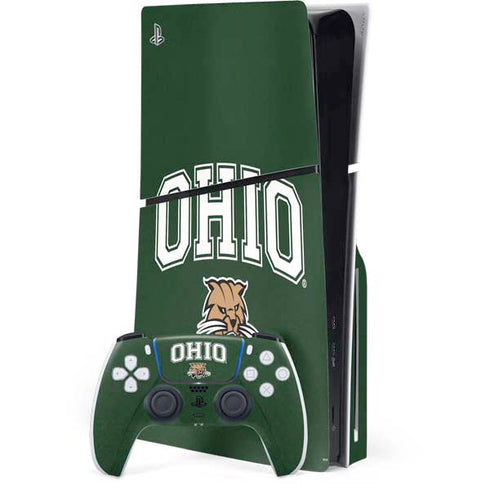 Ohio University Ohio Bobcats PS5 Slim Disk Bundle Skin
