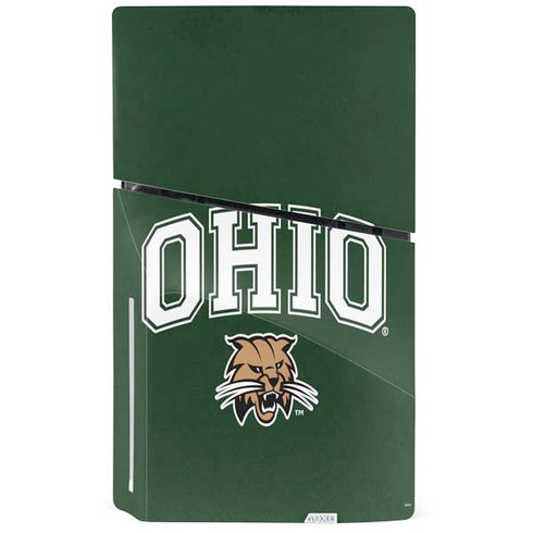 Ohio University Ohio Bobcats PS5 Slim Disk Console Skin