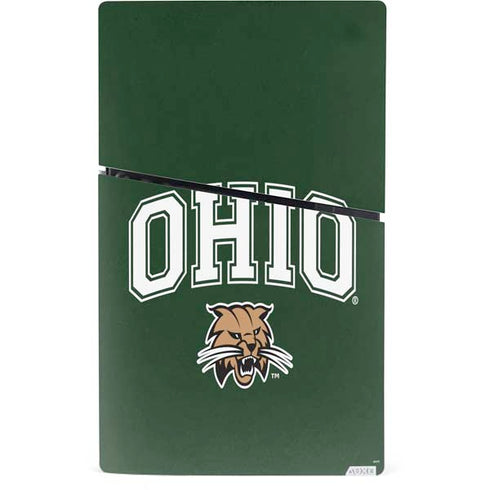 Ohio University Ohio Bobcats PS5 Slim Digital Edition Bundle Skin