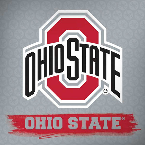 Ohio State University Distressed Logo Dell Alienware Skin