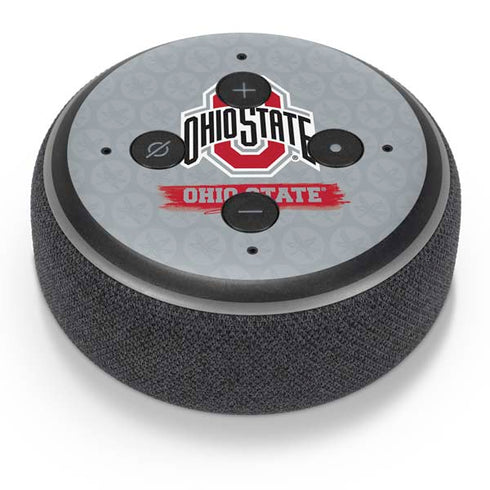 Ohio State University Distressed Logo Amazon Echo Dot Skin